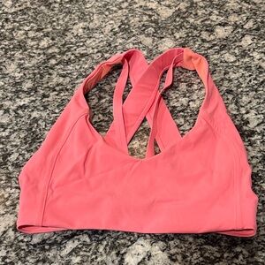 Lululemon Women's Pale Raspberry Sports Bra size 4